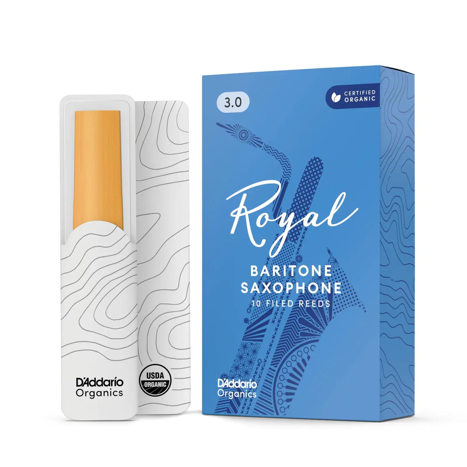 D’Addario messingripatsiga bladi baritonsaksofoni – tugevus 3.0