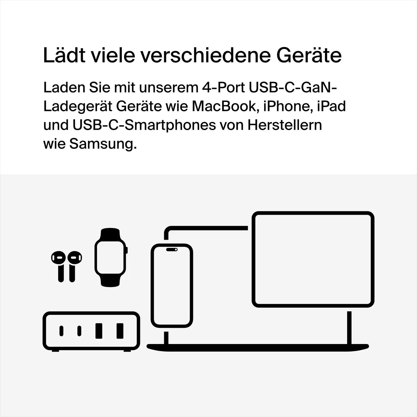 Belkin kiire 108W GaN laadija mitme seadme laadimiseks – pilt 7