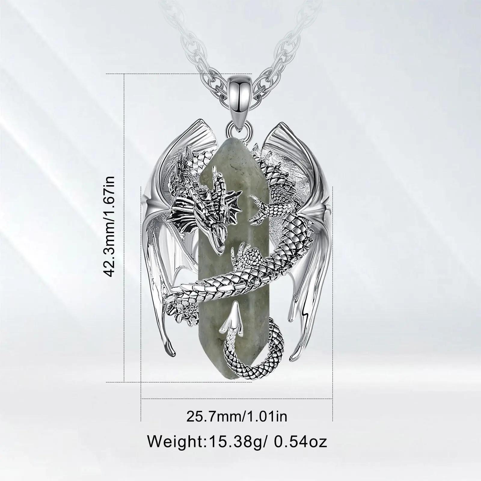 INFUSEU sädelev kristalldraakoni ripats – elegantne kingiidee – pilt 6