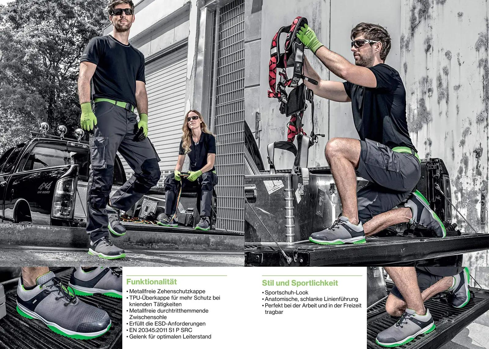 Uvex turvalised töösaapad S2 SRC — vastupidav polyester – pilt 8