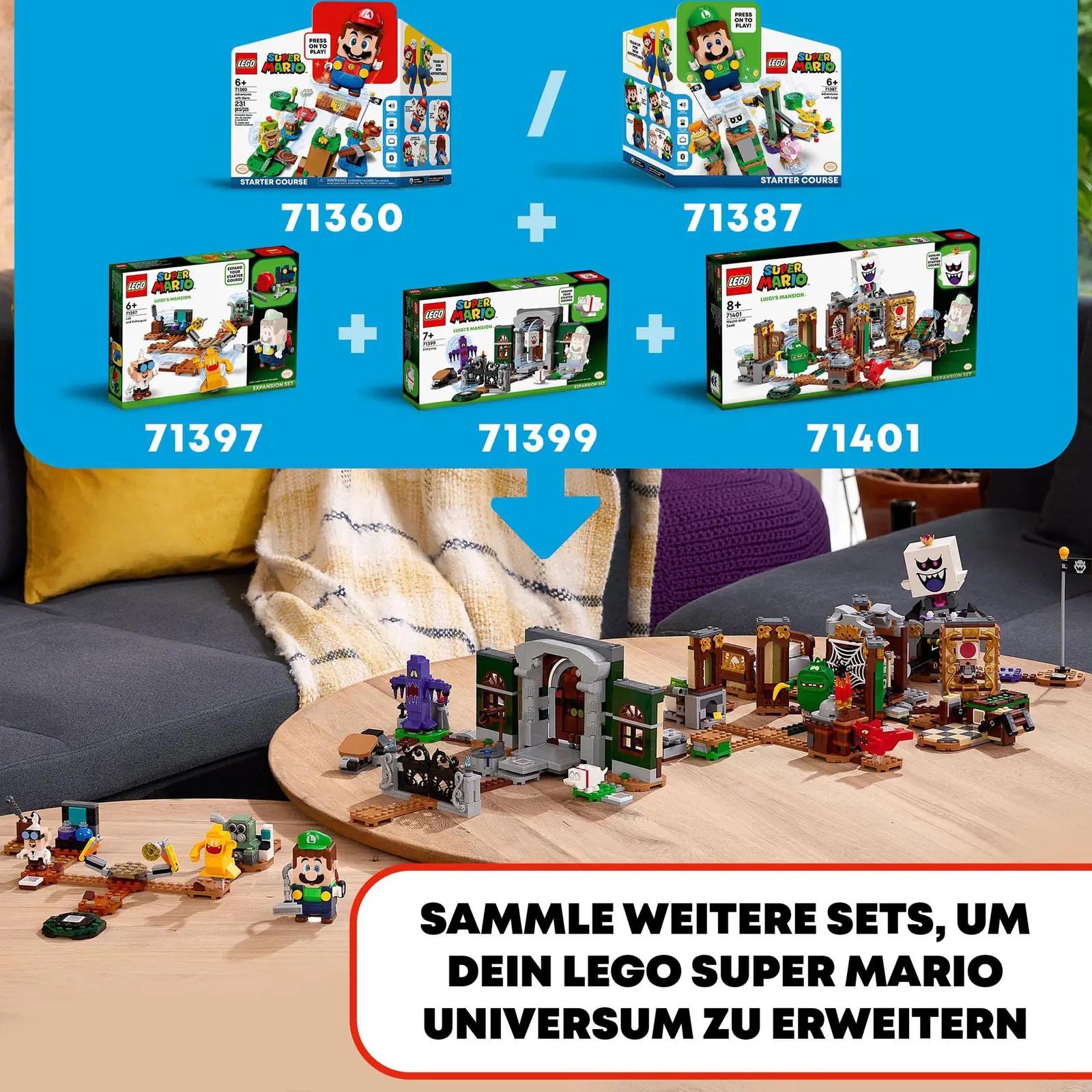 LEGO mänguline Super Mario Luigi’s Mansion — sissepääsu komplekt – pilt 8