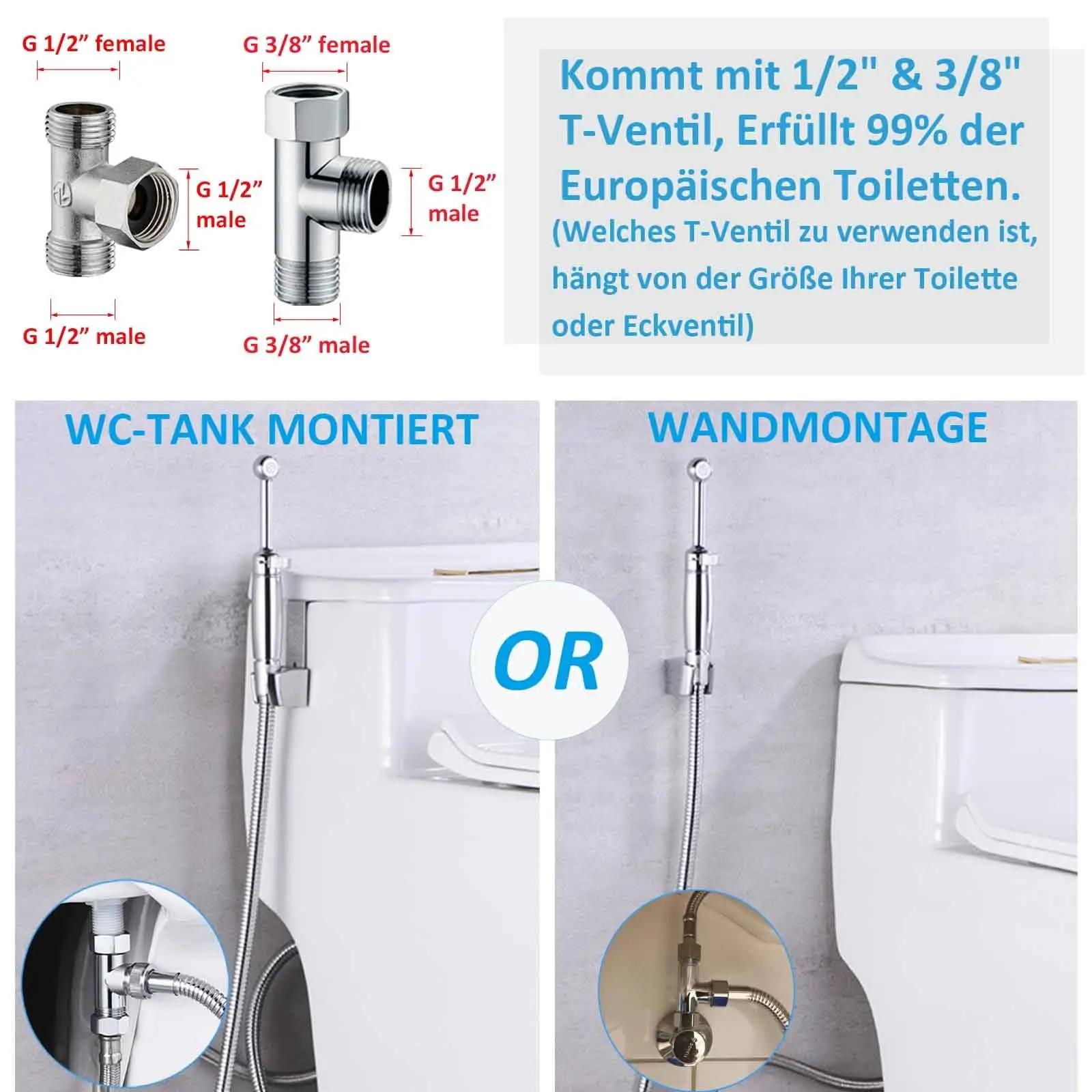SonTiy messingist bidet-süsteem — hügieeniline ja vastupidav – pilt 6