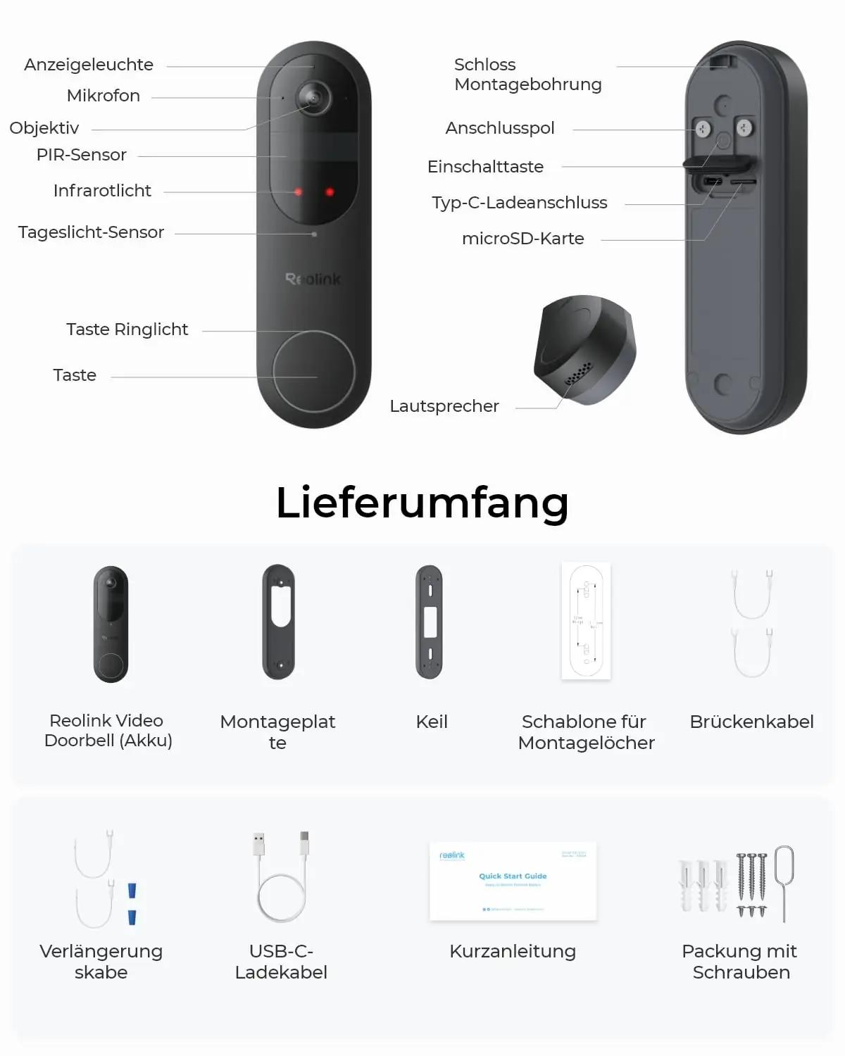 Reolink turvakõne: 2K akuga videotürklingel väljaspidiseks – pilt 9