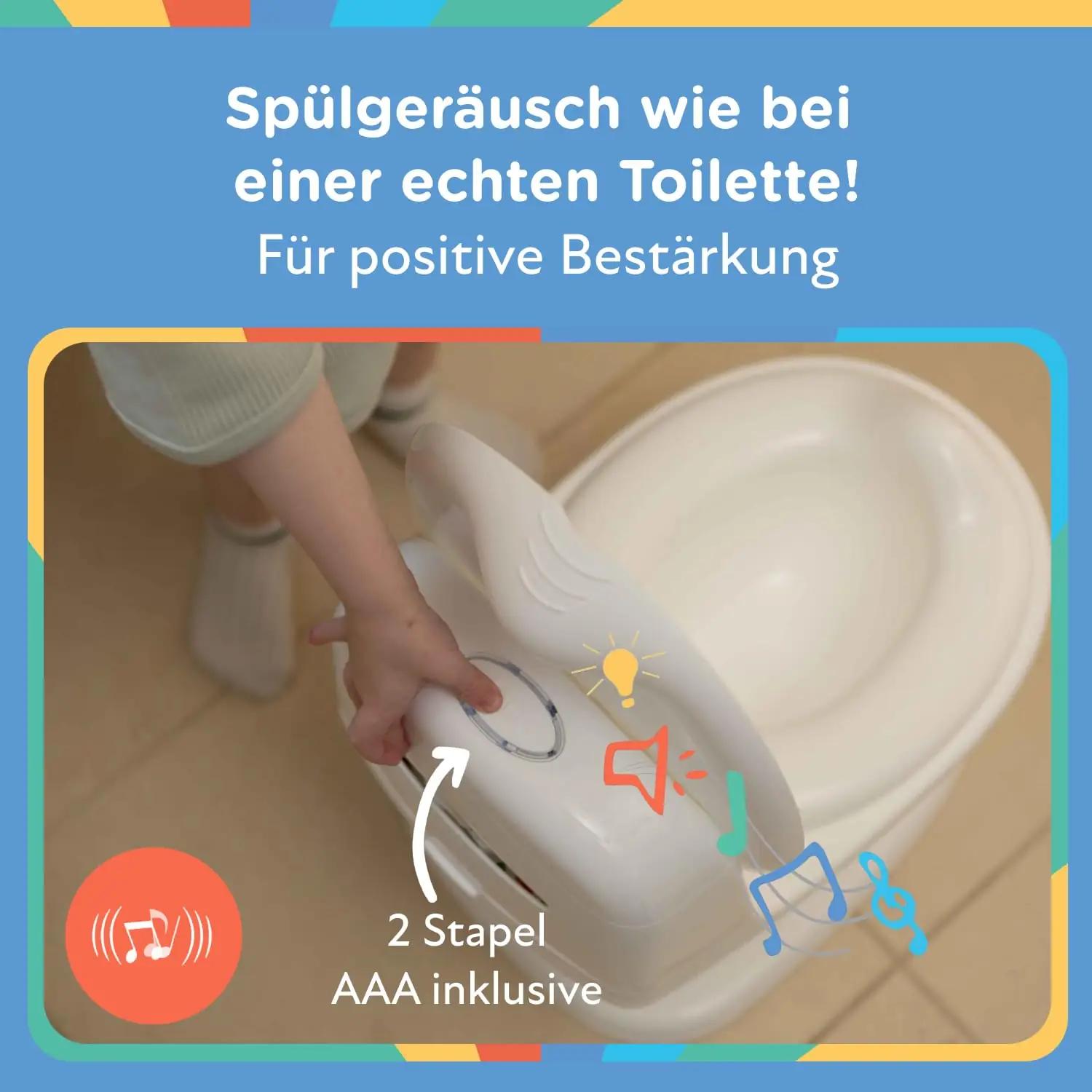 Nuby lapse potike ‘My Real Potty’ – realistlik loputusheli – pilt 7