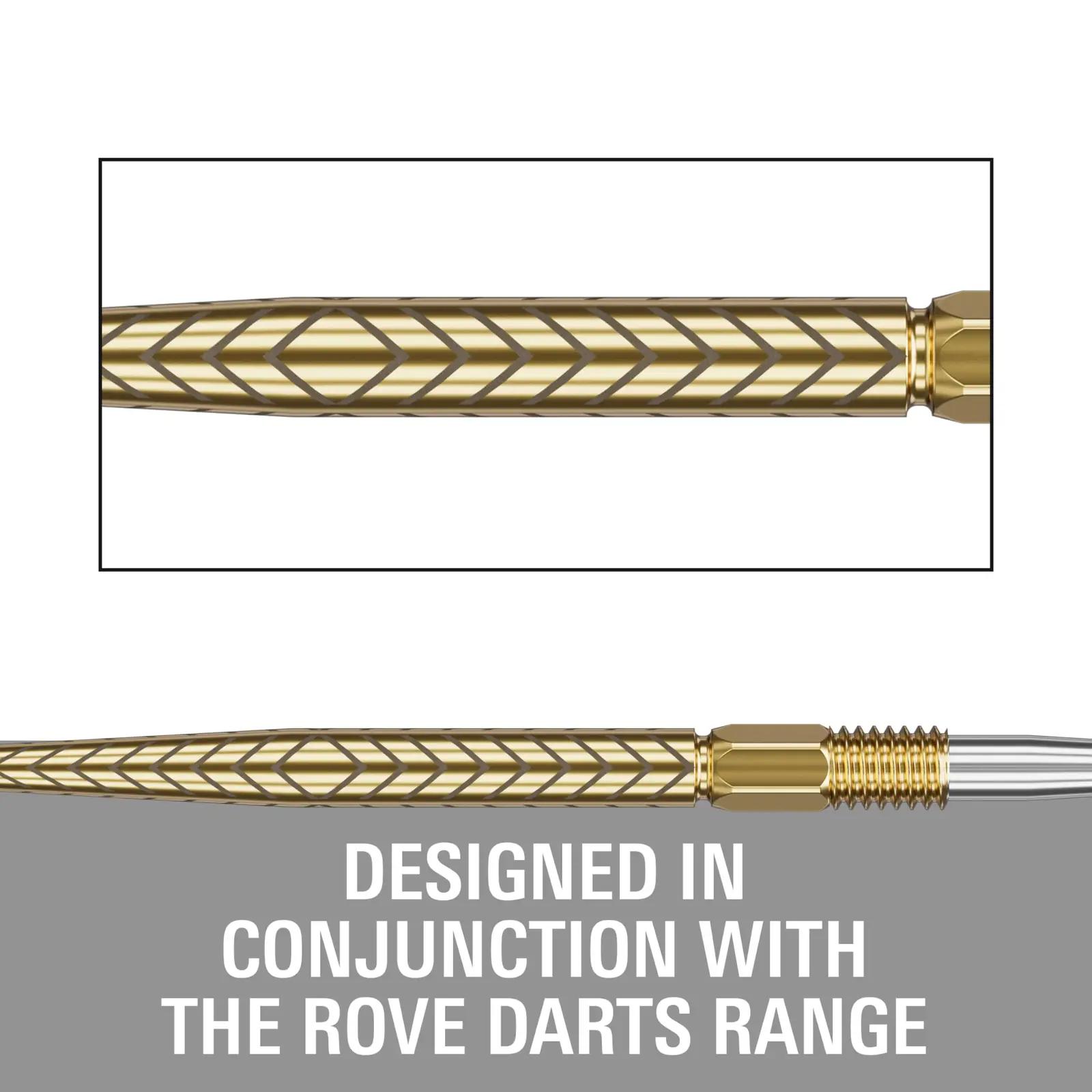 Target Darts kuldne terasest Swiss Point – vastupidav 26mm – kasutusnäide