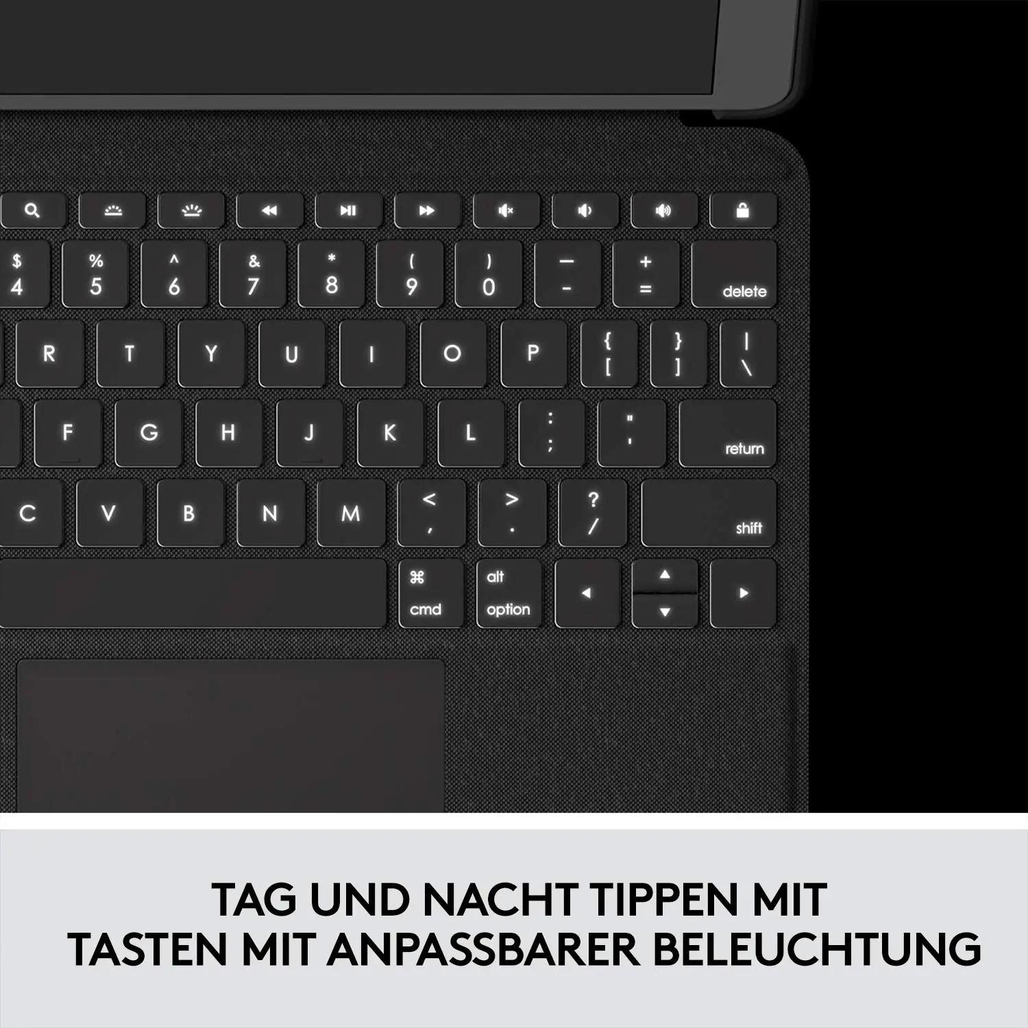 Logitech Folio Touch – kaitsev klaviatuur iPad Air 11″ – pilt 8
