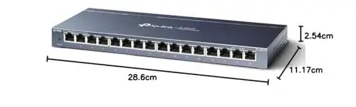 TP-Link metallist 16-port Gigabit switch — töökindel – pilt 6