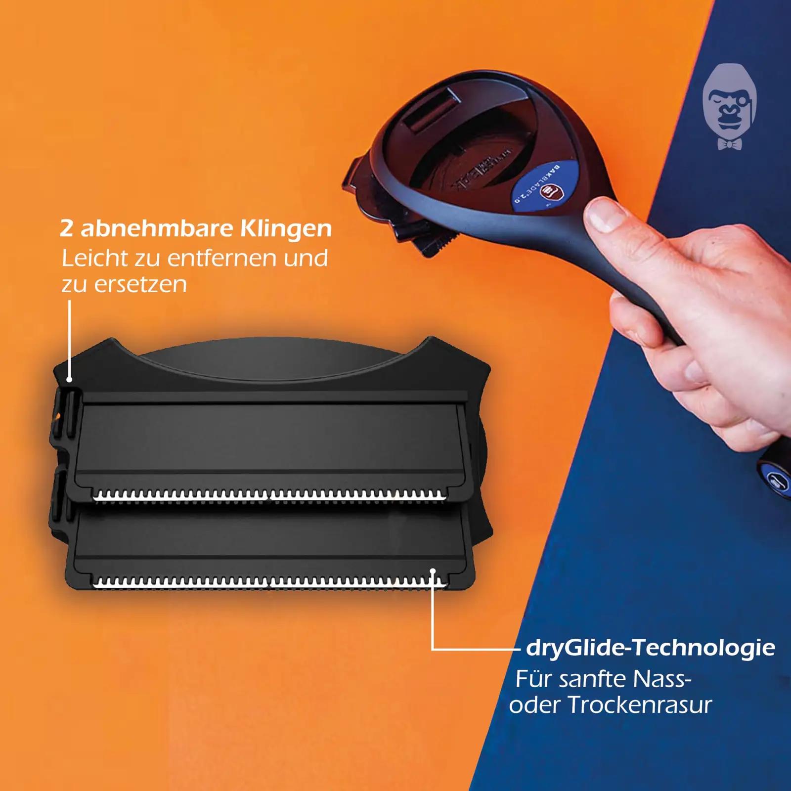 baKblade ergonoomiline seljatrimmer — kerge hooldus ja kingitus – kasutusnäide