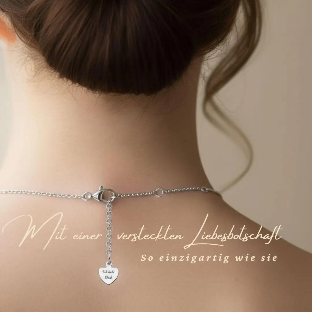 LOVENEST hõbedane südamelikeel kaelakee – elegantne kingitus – pilt 6