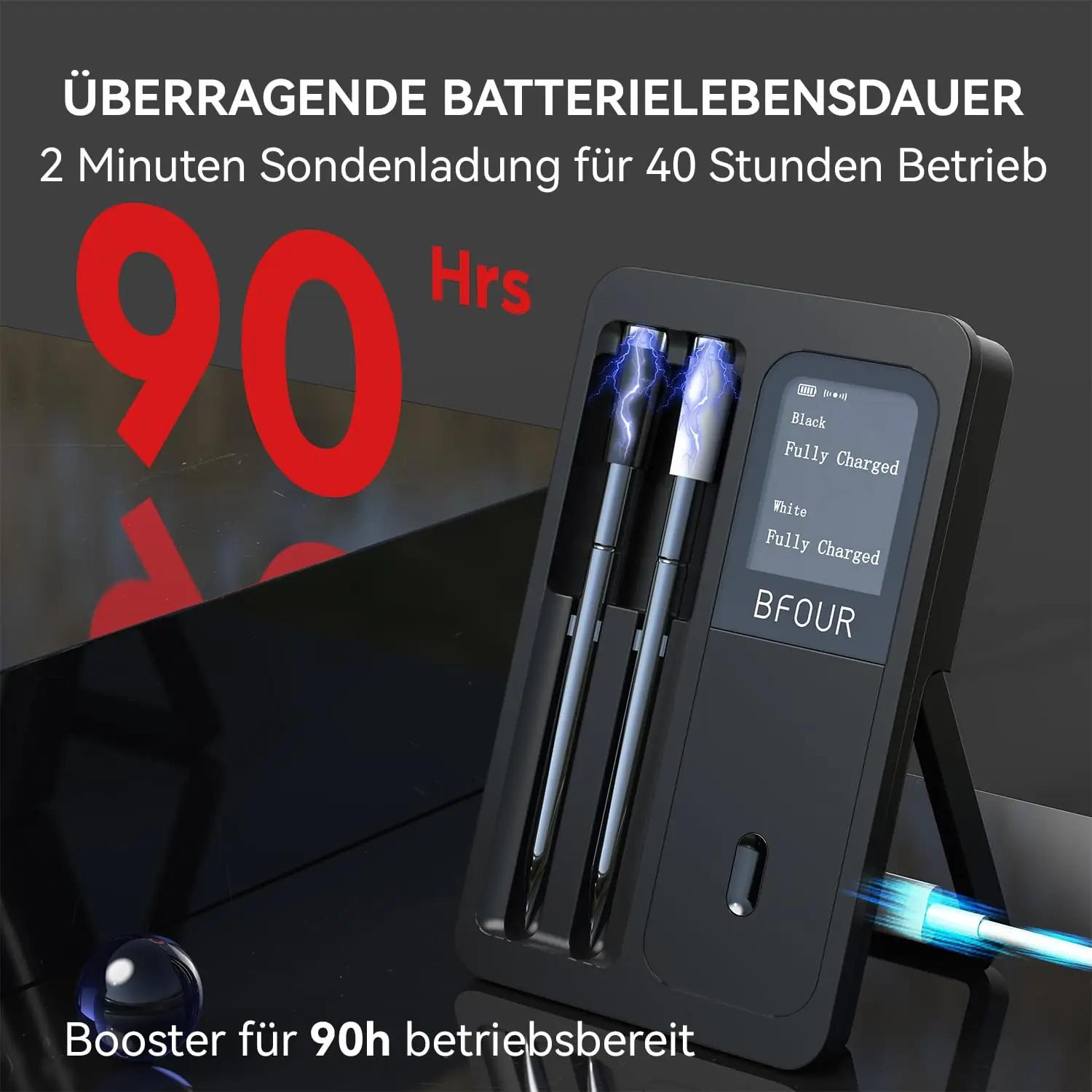 BFOUR kuumuskindel liha-termomeeter BF-40 PRO koos kahe sondiga – pilt 8
