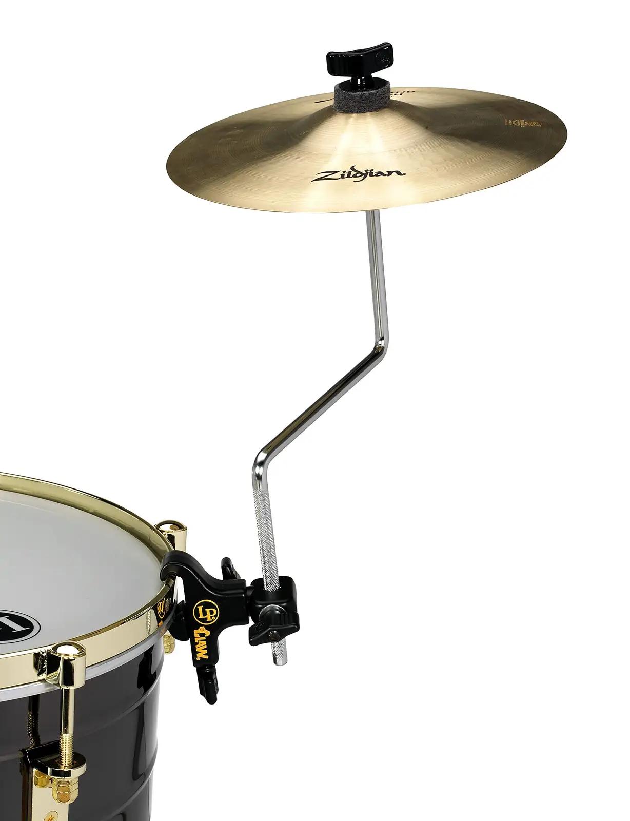 Latin Percussion kroomitud klaue splash hoidik — vastupidav – pakend ja tarvikud