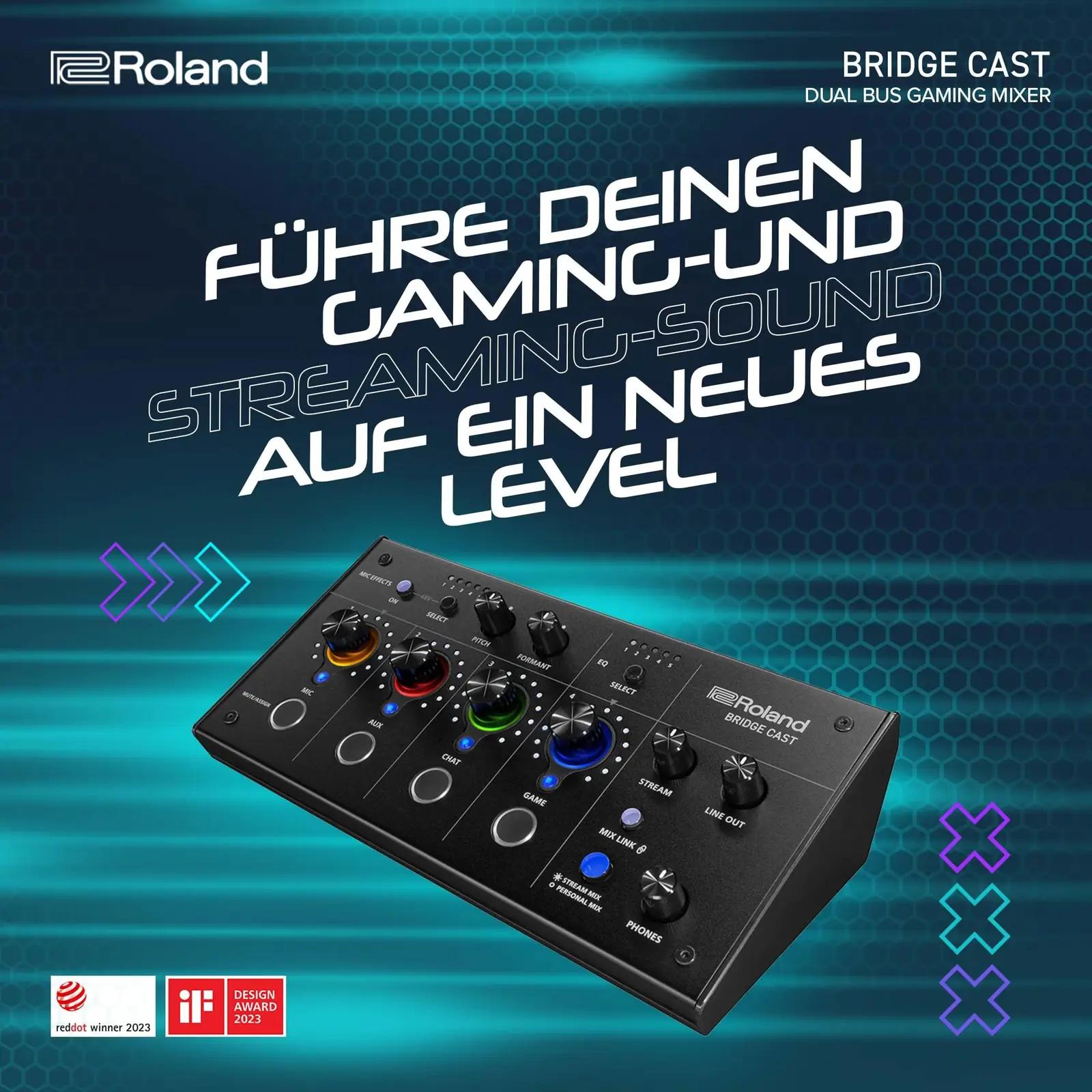 Roland muusikariistad ja dj-seadmed BRIDGECAST – pakend ja tarvikud