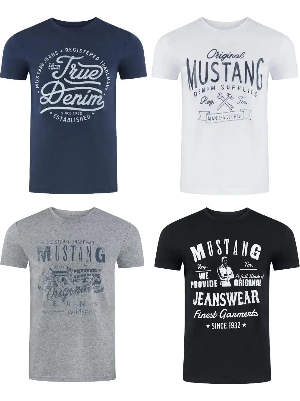 MUSTANG puuvillane T-särk 4-pack – mugav igapäevane valik