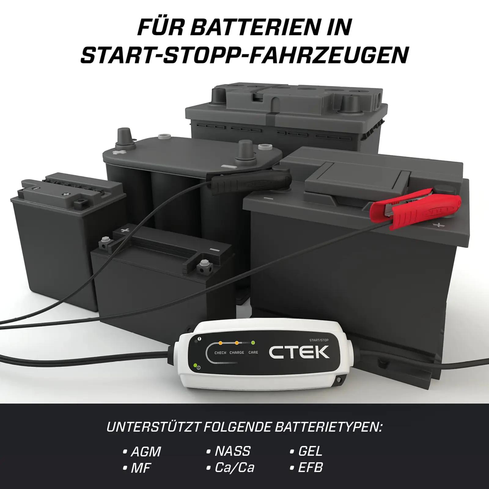 CTEK nutikas 12V akulaadija CT5 – hooldus ja Start/Stop – kasutusnäide