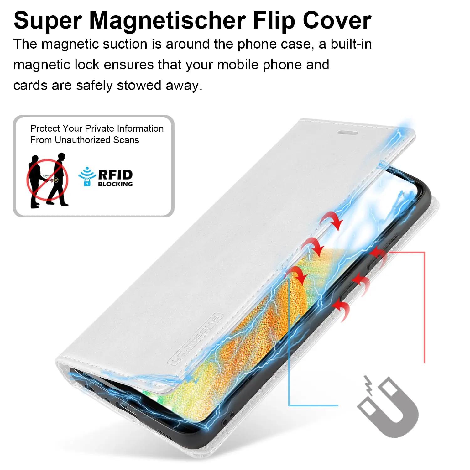 Ailicici nahkümbris Samsung A33 5G — rahakoti ja kaitse – pilt 6