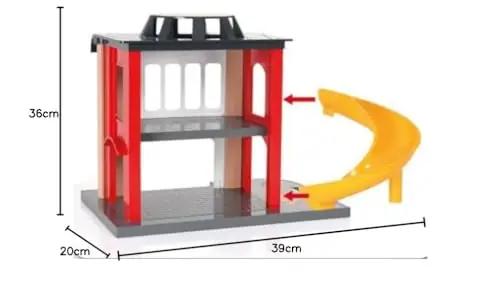 BRIO puidust tuletõrjestation lastele – mänguline kingitus – pilt 9
