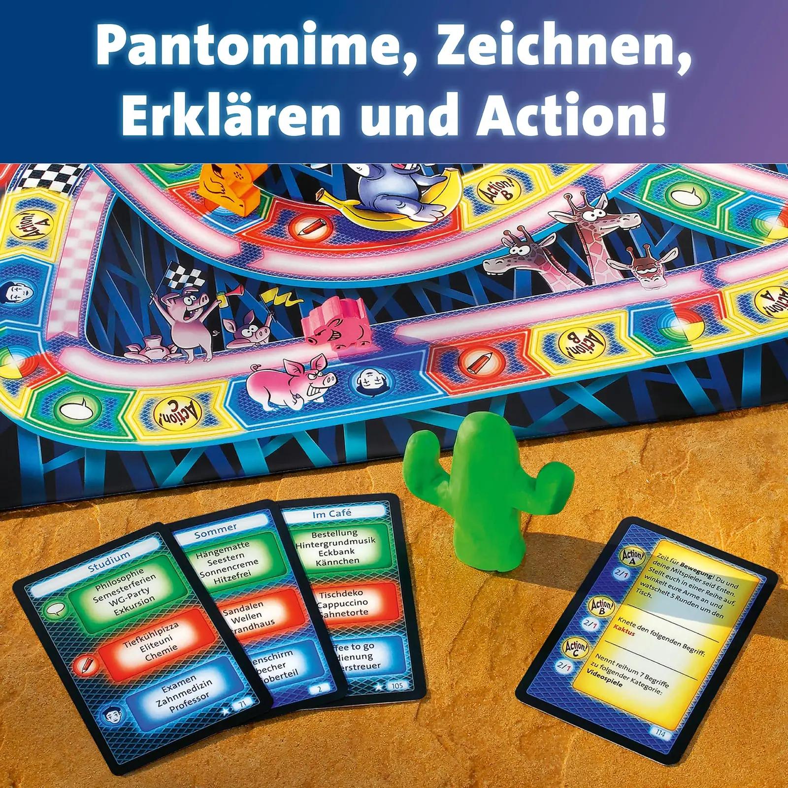 Ravensburger lauamäng – lõbus perekonna nilpferd-ralli (26772) – kasutusnäide