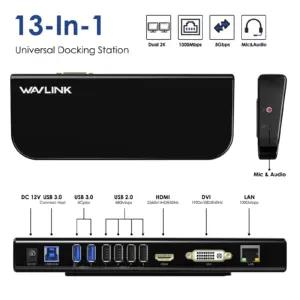 WAVLINK WL-UG39DK1 laadija – detailne lähivaade