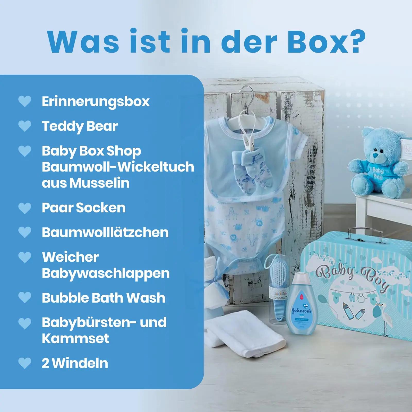 Baby Box Shop stiilne sinine beebikink komplekt BBS-12 – detailne vaade
