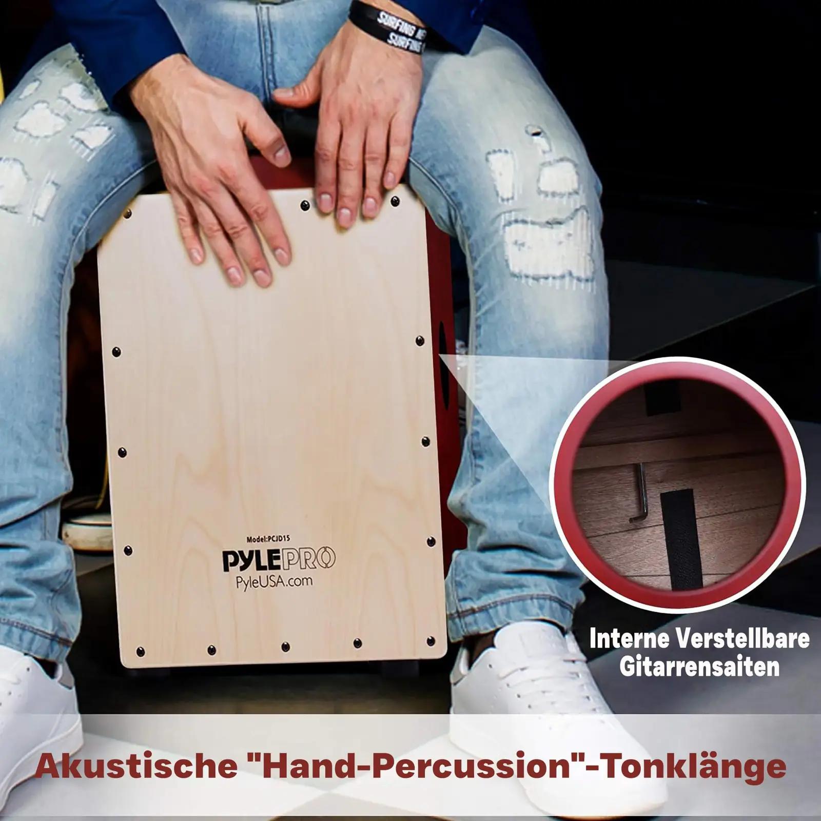 Pyle puidust cajon — mugav istmetrommel kingituseks – lisavaade