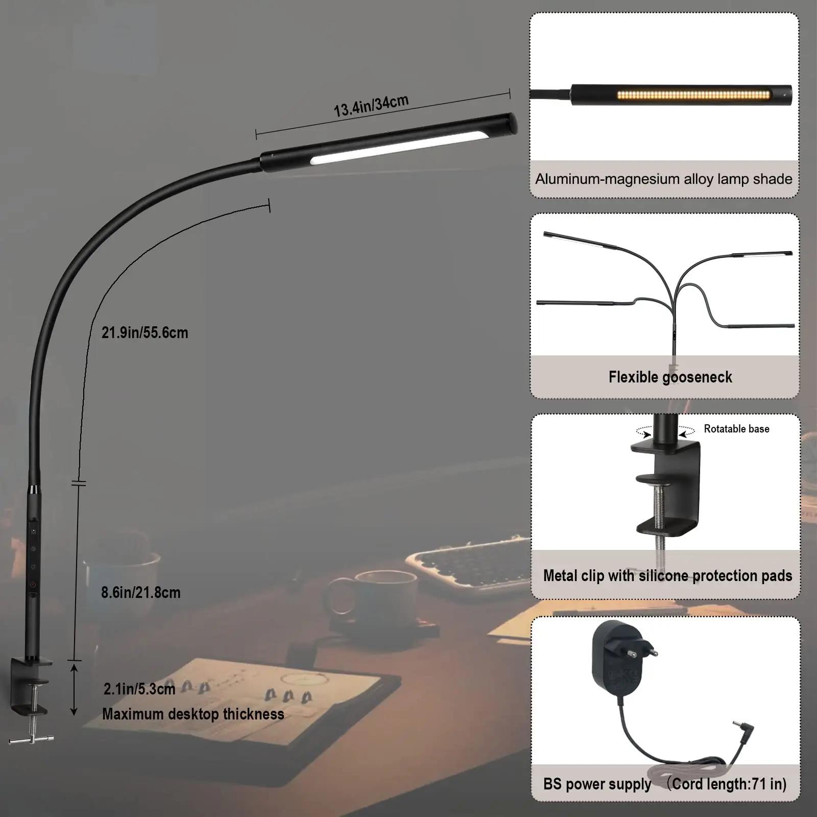 EYOCEAN must metalllaudlamp – reguleeritav 12W heledus – pilt 8