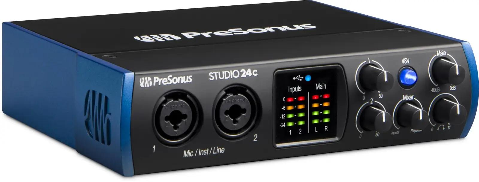 PreSonus Studio 24c muusikariistad ja dj-seadmed – toote esivaade