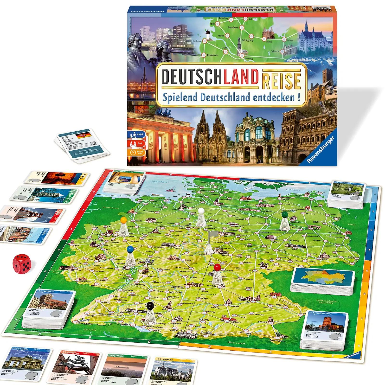 Ravensburger lauamäng – reis läbi Saksamaa, pereklassika