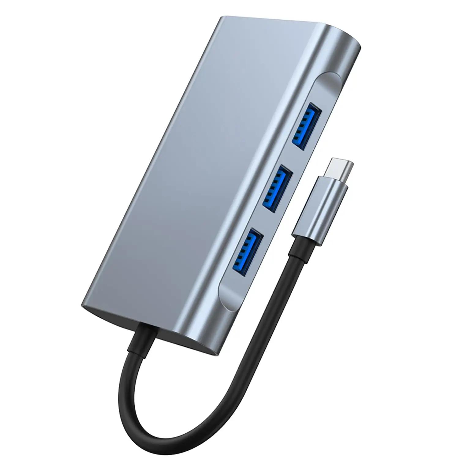 YMY metallist multiport-dokk kahe HDMI ja laadimisega – lisavaade