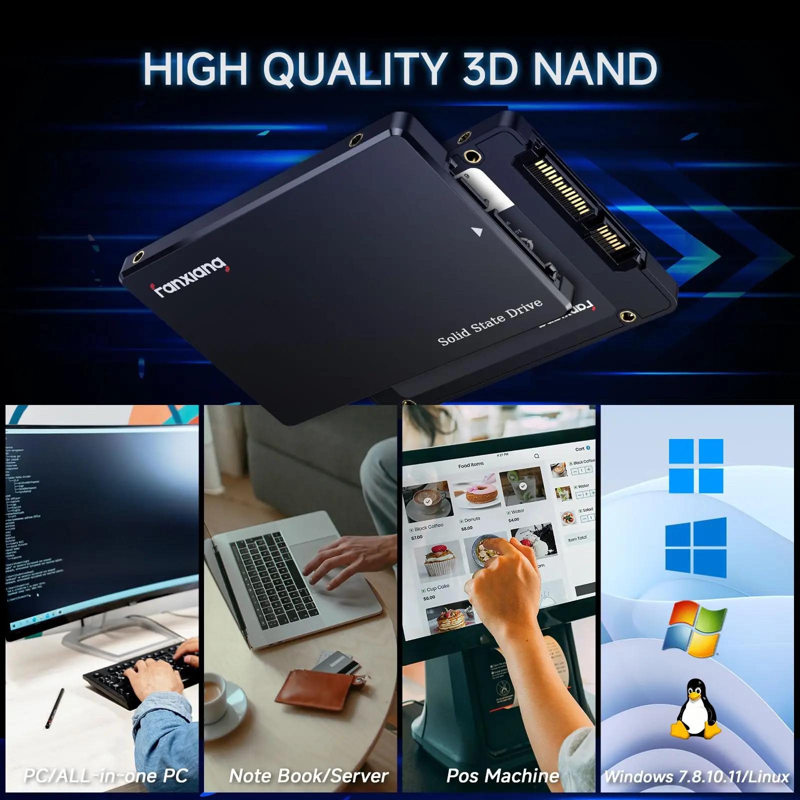 fanxiang kompaktne 512GB SSD – kiire salvestus ja mängude tugi – pilt 6