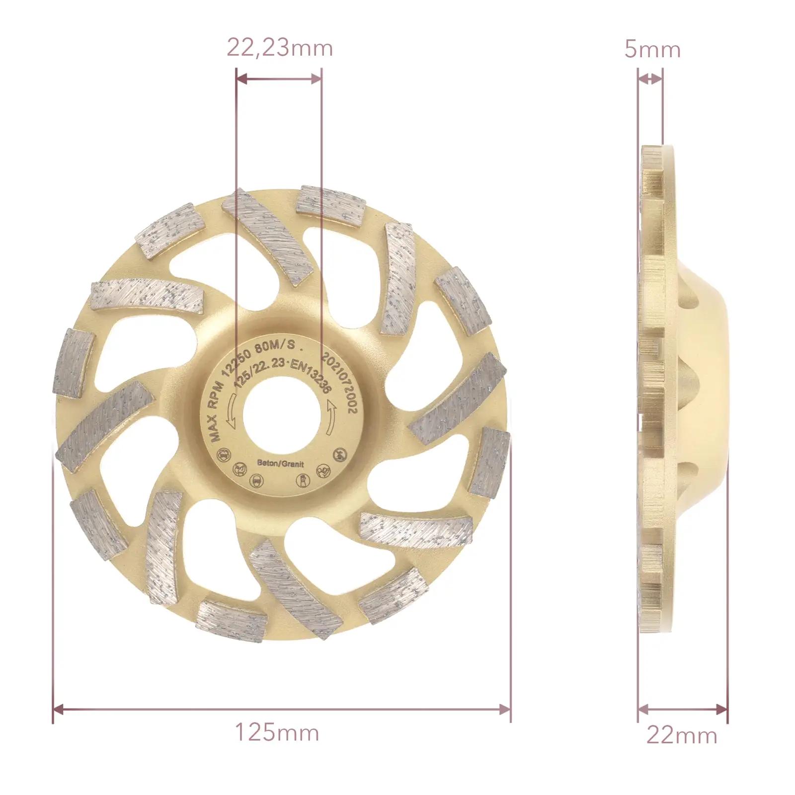 PRODIAMANT professionaalne turbo teemantketas 125 mm lõikamiseks – kasutusnäide