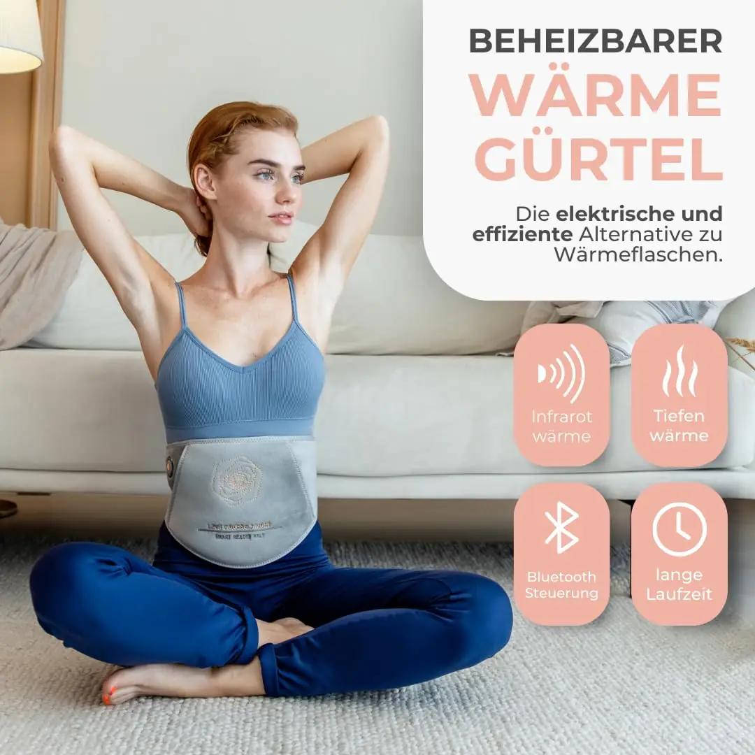 Vulpés soe BellyBelt 10 – mugav infrapunavöö valu leevenduseks – pakend ja tarvikud