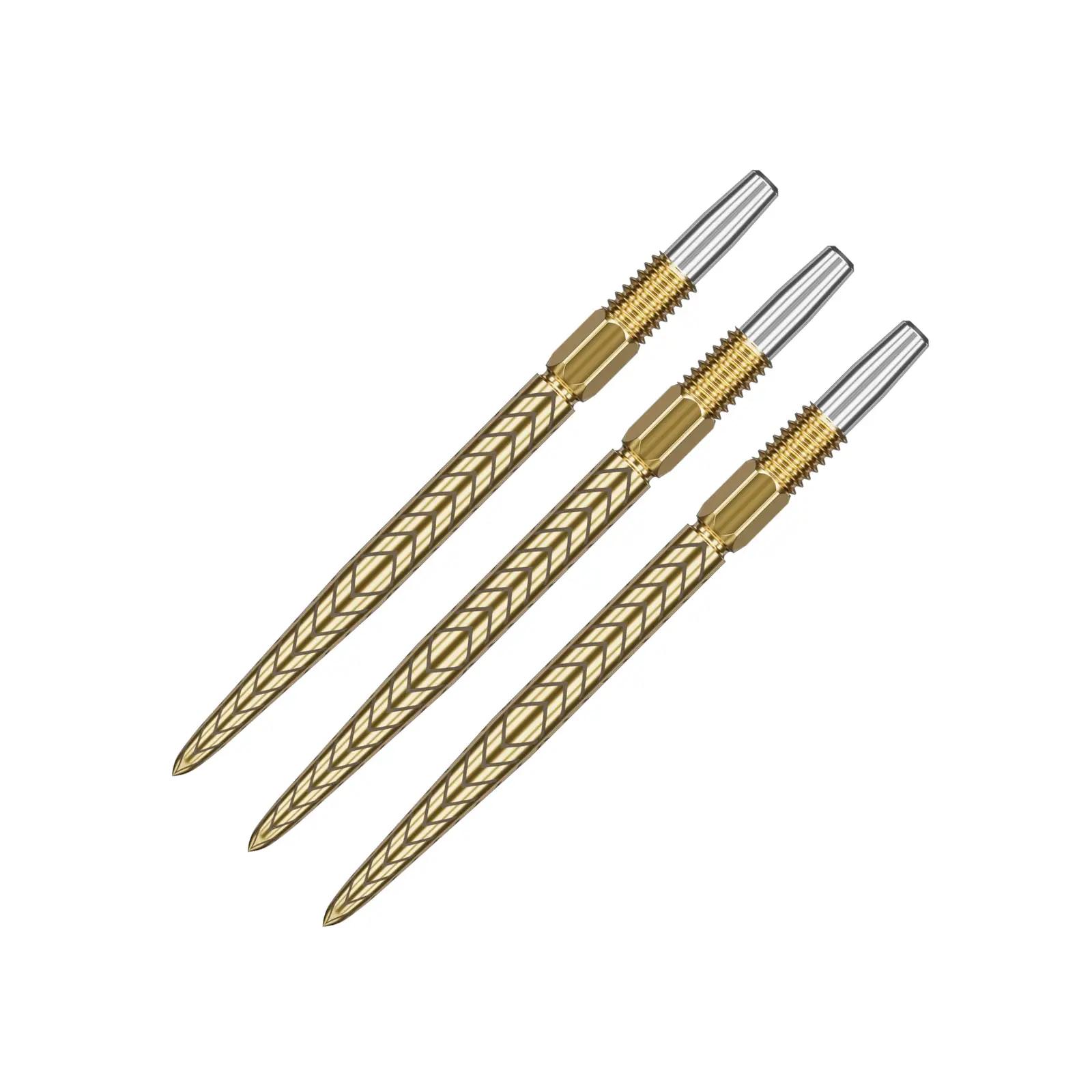 Target Darts kuldne terasest Swiss Point – vastupidav 26mm