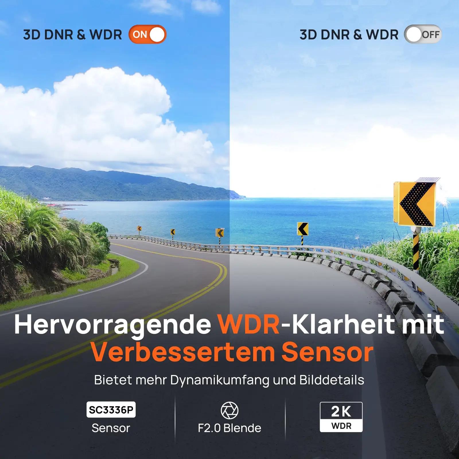 70mai auto-videokaamera M310 — kompaktne öövaade ja – pakend ja tarvikud