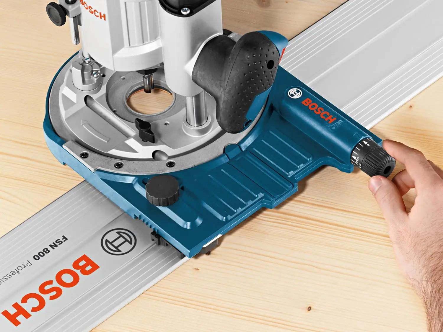 Bosch Professional plastiline juhtraua adapter — täpne freesimine – detailne vaade