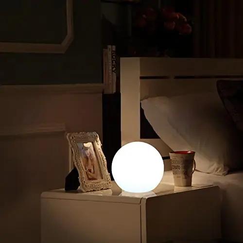 Mr.Go USB-laetav 25cm RGB kuupidav lampe – õhtu- ja aiateema – pilt 10