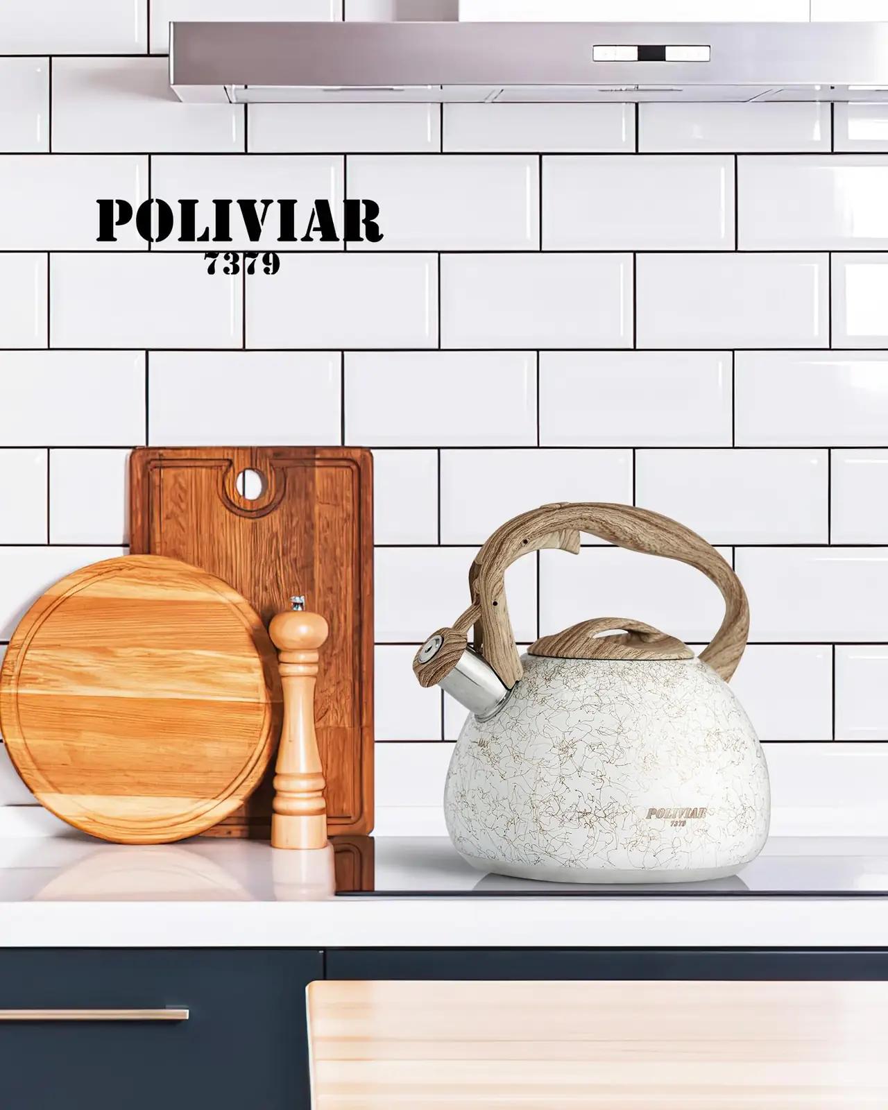 POLIVIAR 7379 roostevaba teekann induktsioonile — elegantne – pilt 7