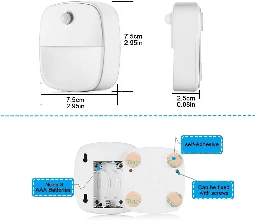 ZISONIX LED-öölamp: energiasäästlik ja pehme valgus magamistuppa – pilt 6