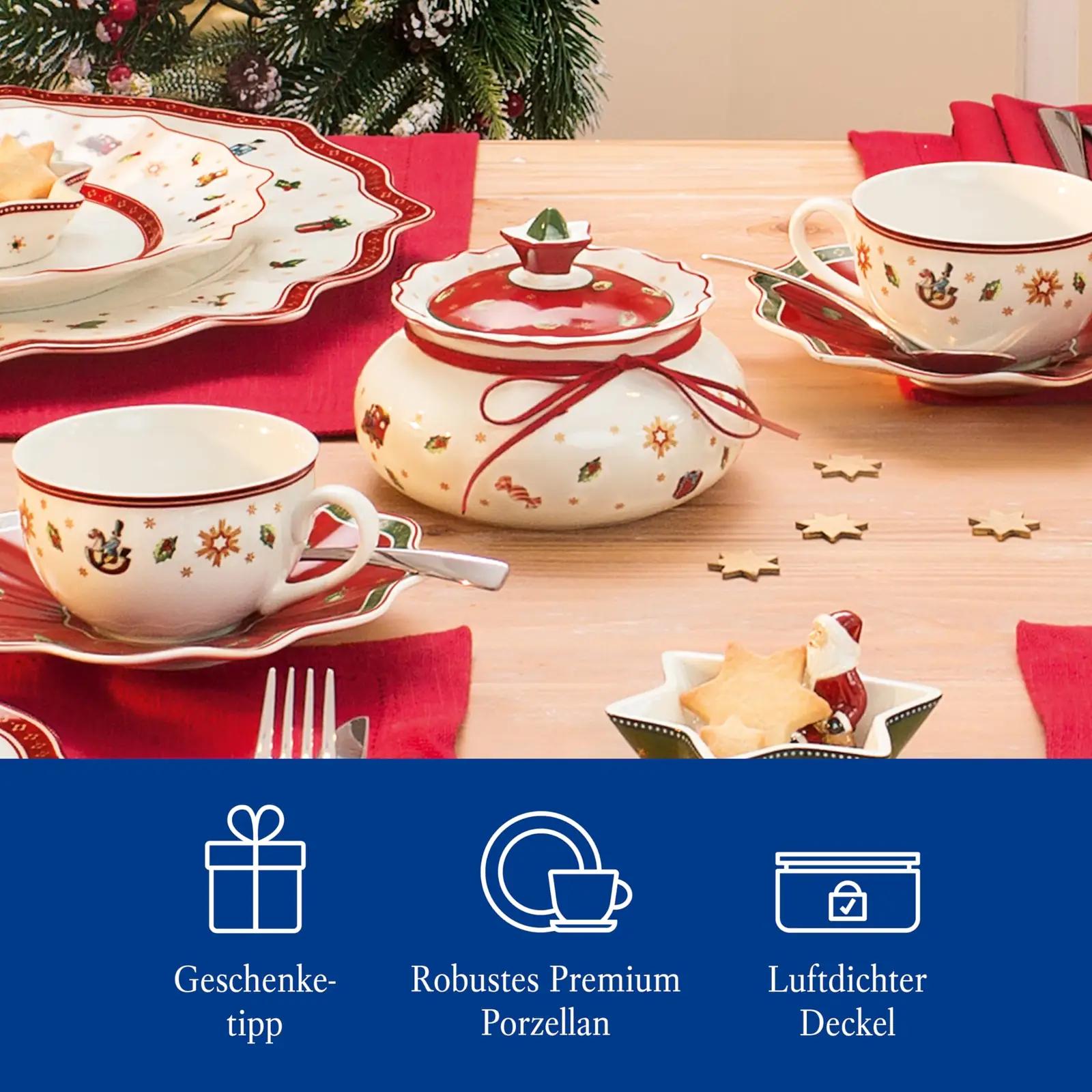 Villeroy & Boch porcelaanne küpsistepurk – pakend ja tarvikud