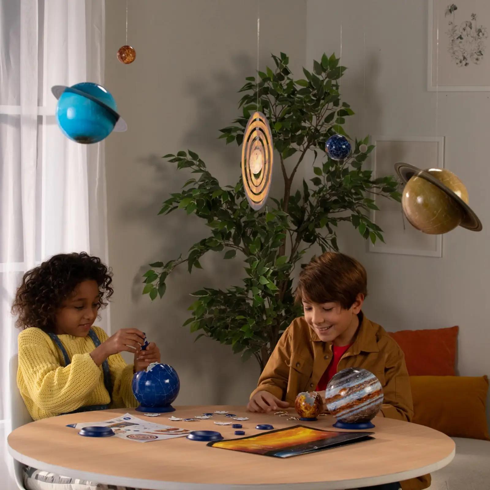Ravensburger värvikas 3D planeedisüsteem – lisavaade