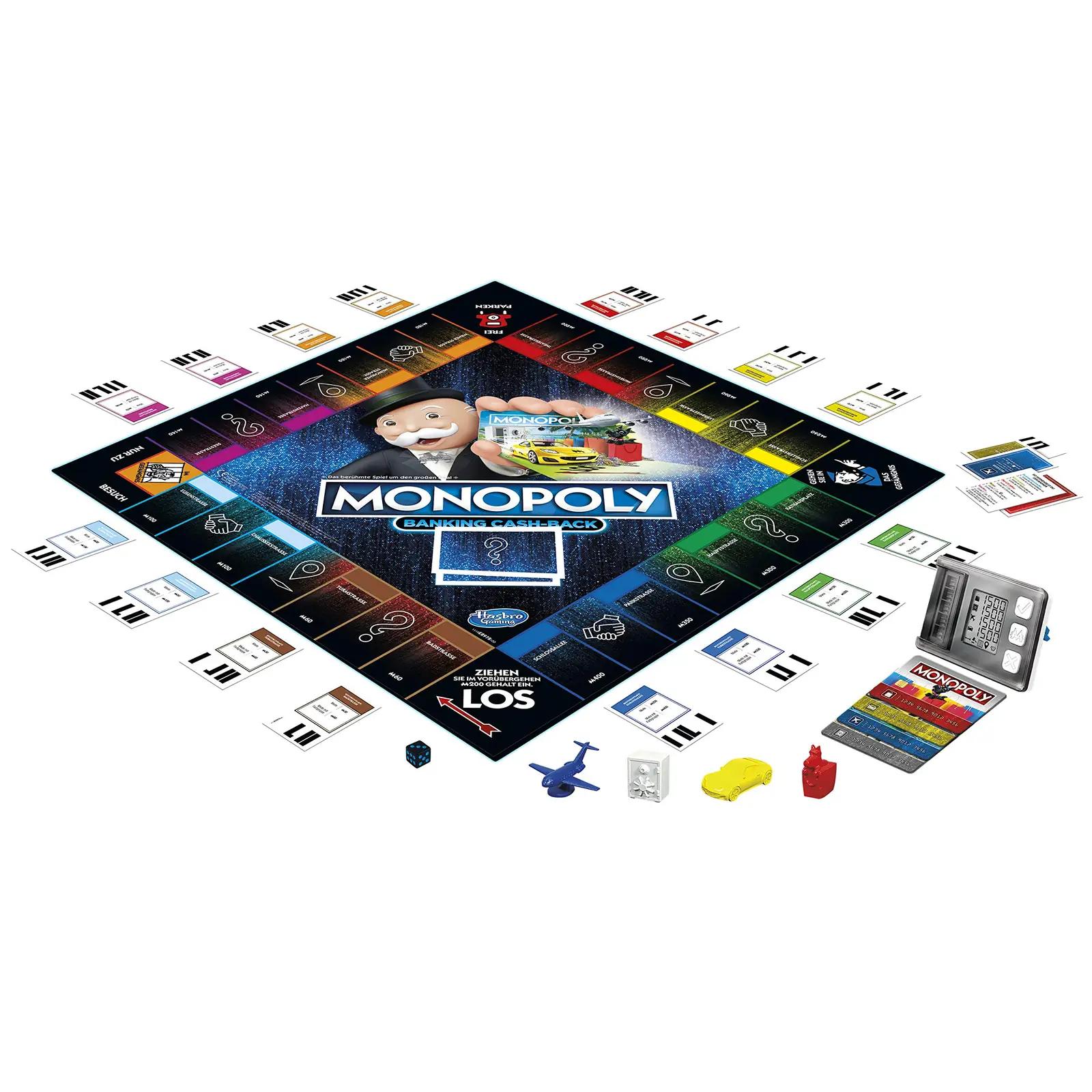 Hasbro perekonnamäng – elektrooniline Monopoly Banking – detailne vaade