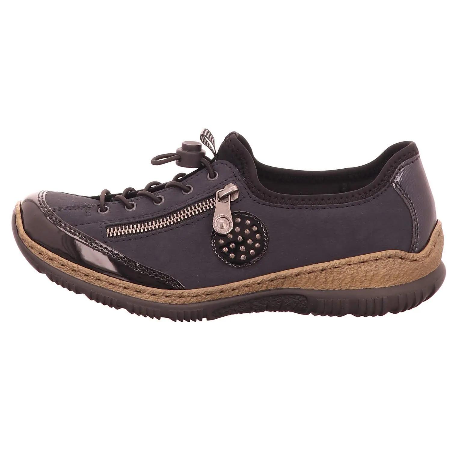 Rieker mugavad nahksarnased Slip-On tossud – stiilne igapäev – pilt 7