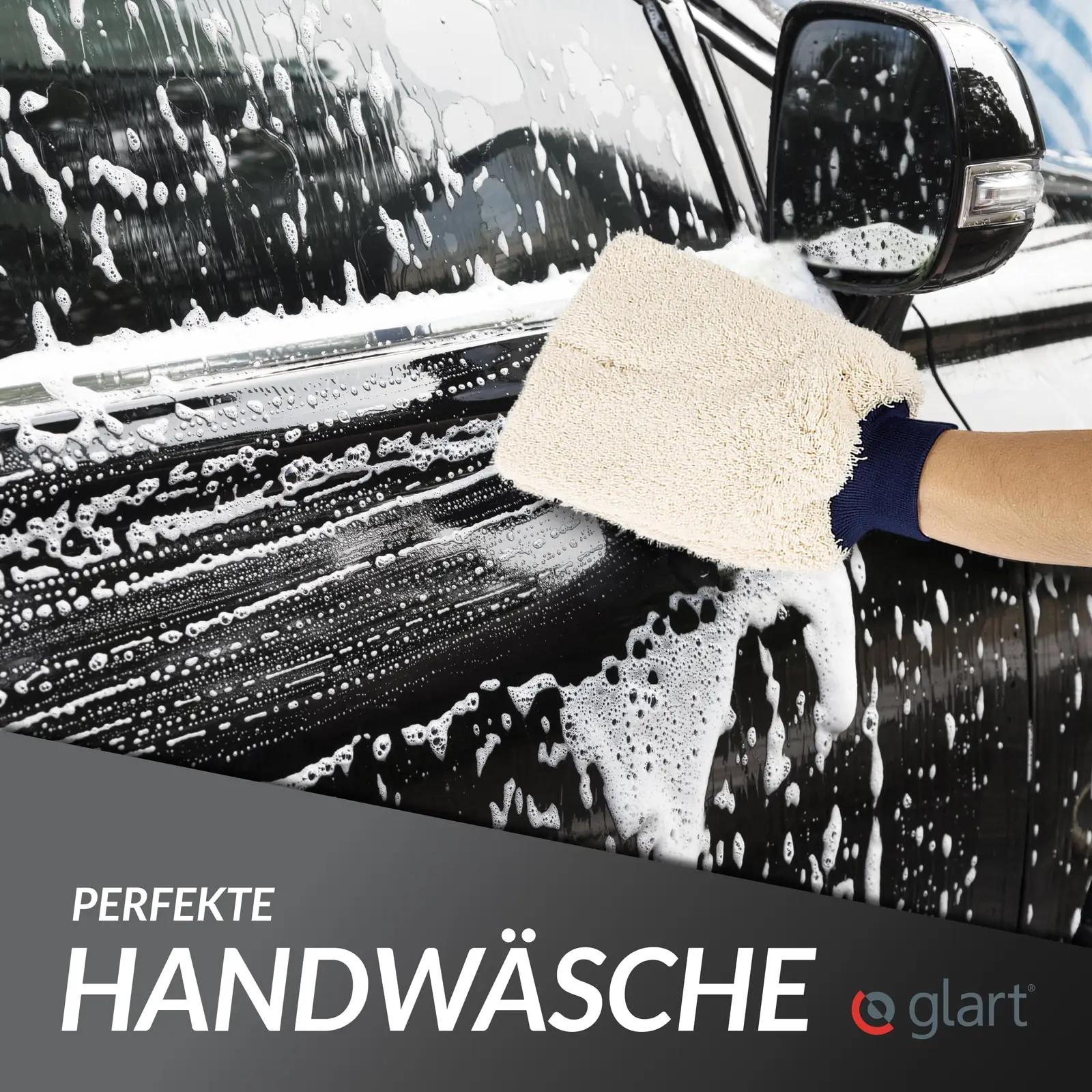 Glart pehme mikrofiberkinnas auto pesuks — 3 tk komplekt – kasutusnäide