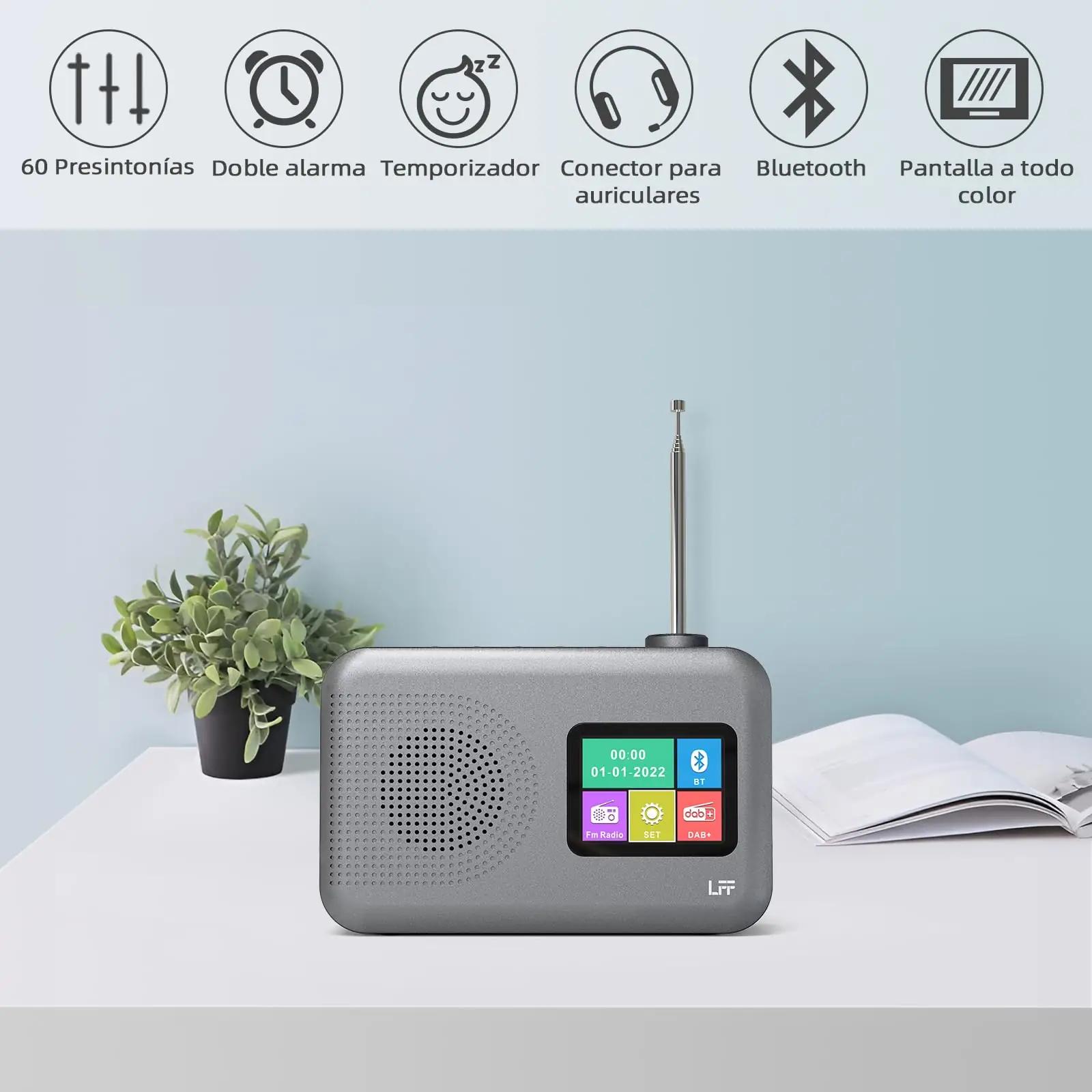 LFF klassikaline ABS-raamiga köögiraadio DAB+ ja Bluetoothiga – detailne vaade
