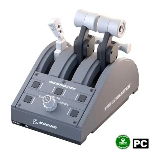Thrustmaster simulaatorquadrant Boeing-viimistlusega — – detailne vaade