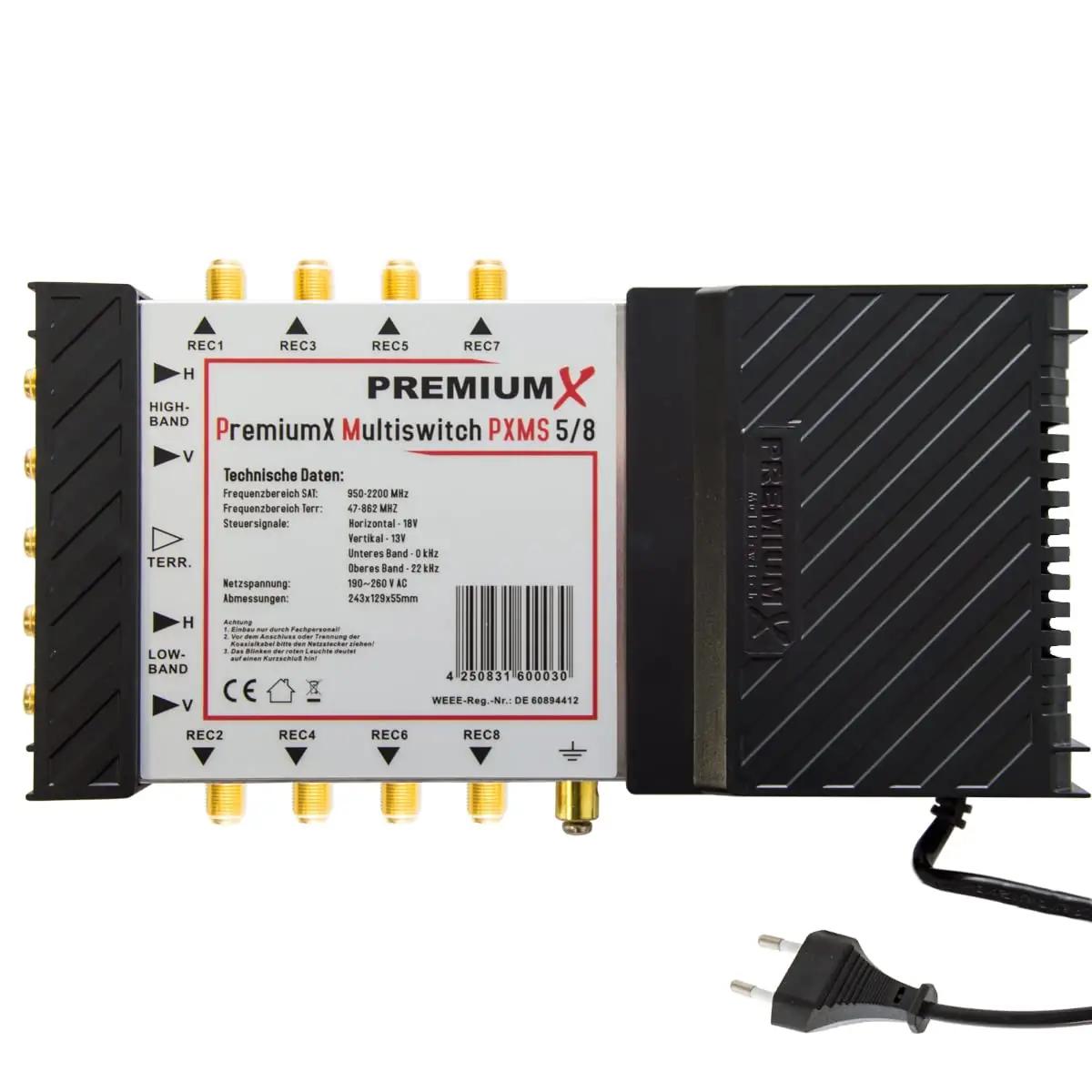 Premium X PXMS-5/8 satelliidi tarvikud – toote esivaade