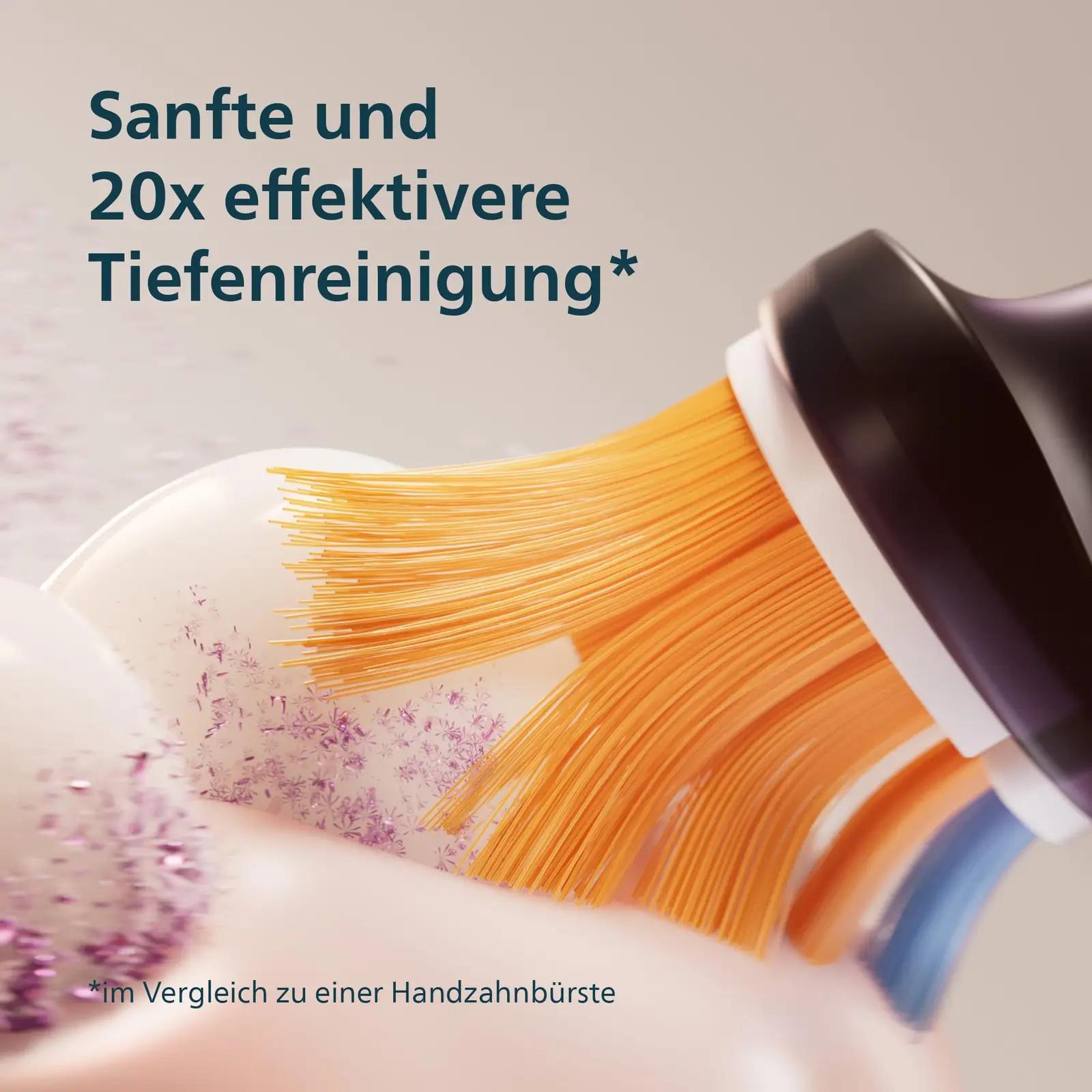 Philips Sonicare luksushambahari – täpne puhastus ja laadimine – pakend ja tarvikud