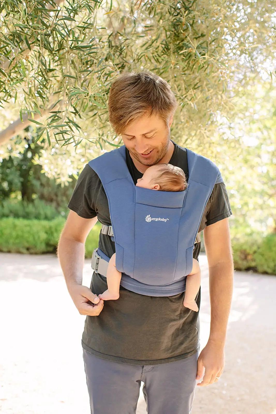 Ergobaby pehme kantetasku beebile — mugav ja ergonoomiline – detailne vaade