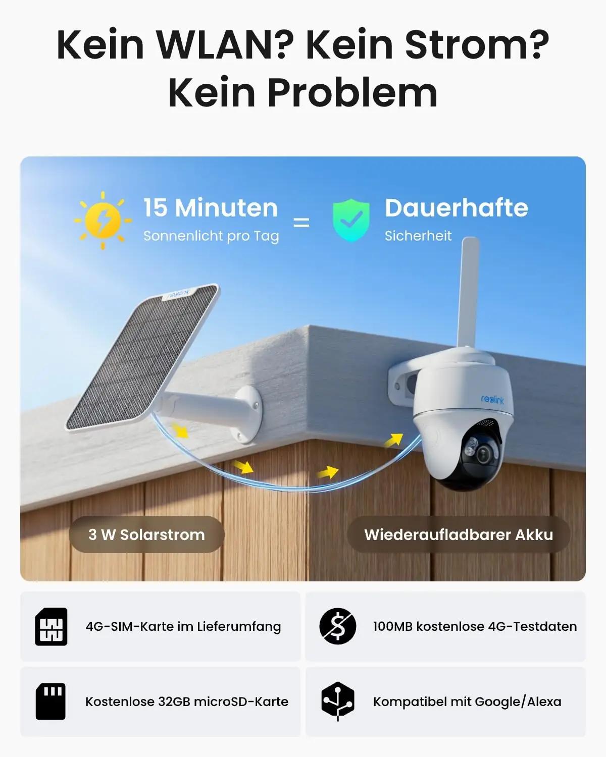 Reolink Reolink Go PT Plus+SP 5MP videovalve – detailne lähivaade