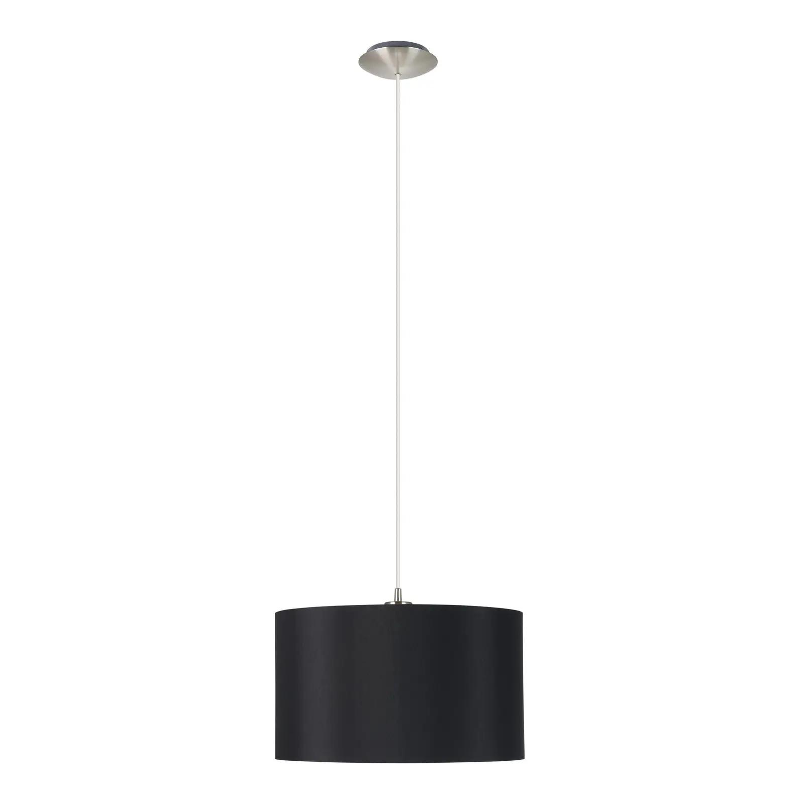 EGLO sisustuslamp Maserlo – metall ja tekstiil, elegantne ripats – detailne vaade