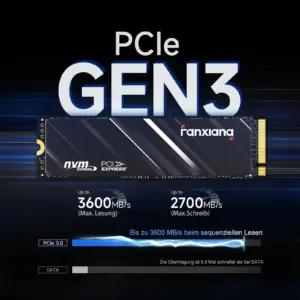 fanxiang S501Q ssd – detailne lähivaade